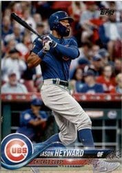 2018 Topps Base Set Jason Heyward #691 card