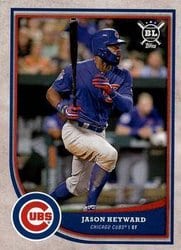 2018 Topps Big League Base Set Jason Heyward #52 card