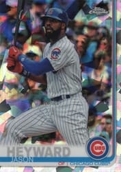 2019 Topps Chrome Sapphire Edition Base Set Jason Heyward #646 card