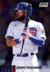 2020 Stadium Club Chrome Base Set Jason Heyward #344 card