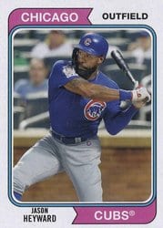 2020 Topps Archives Base Set Jason Heyward #123 card