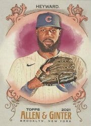 2021 Topps Allen & Ginter Base Set Jason Heyward #154 card