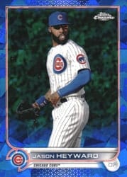 2022 Topps Chrome Sapphire Edition Base Set Jason Heyward #323 card