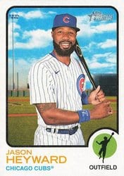 2022 Topps Heritage Base Set Jason Heyward #332 card