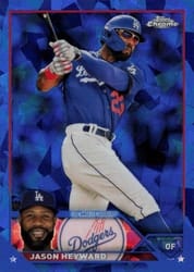2023 Topps Chrome Update Sapphire Edition Base Set Jason Heyward #USCS164 card