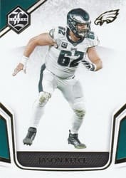 2019 Panini Limited Base Set Jason Kelce #58 card