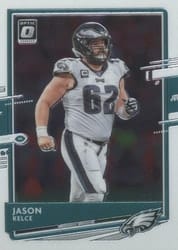 2020 Donruss Optic Base Set Jason Kelce #81 card