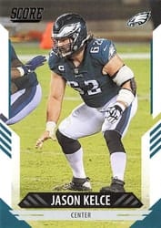 2021 Score Base Set Jason Kelce #78 card