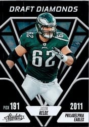 2023 Panini Absolute Draft Diamonds Jason Kelce #DD-5 card