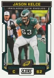 2023 Score Base Set Jason Kelce #251 card
