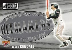 2002 Upper Deck 40-Man Base Set Jason Kendall #1072 card