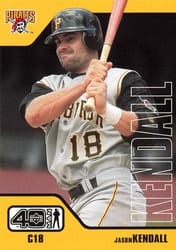 2002 Upper Deck 40-Man Base Set Jason Kendall #912 card