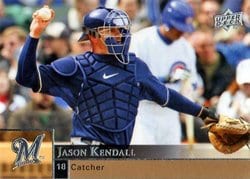 2009 Upper Deck Base Set Jason Kendall #221 card