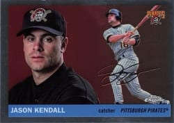 2025 Topps Chrome Platinum Base Set Jason Kendall #446 card