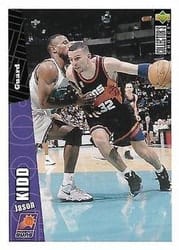 1996-97 Collector's Choice Base Set Jason Kidd #427 card