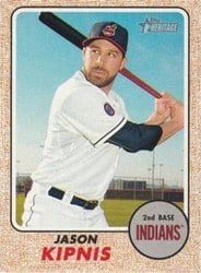 2017 Topps Heritage Base Set Jason Kipnis #448 card