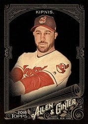 2018 Topps Allen & Ginter X Base Set Jason Kipnis #78 card