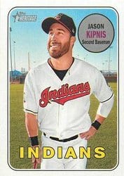 2018 Topps Heritage Base Set Jason Kipnis #199 card