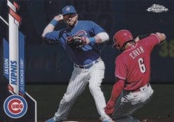2020 Topps Chrome Update Base Set Jason Kipnis #U-6 card