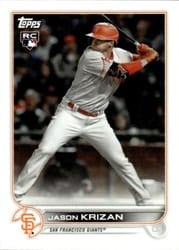 2022 Topps Mini Base Set Jason Krizan #US65 card