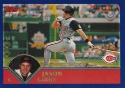 2003 Topps Base Set Jason LaRue #18 card