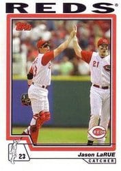 2004 Topps Base Set Jason LaRue #21 card