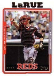 2005 Topps Base Set Jason LaRue #9 card