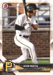 2018 Bowman Prospects Jason Martin #BP41 card