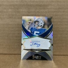 2024 Panini Select Select Signatures Jason Myers #47 card