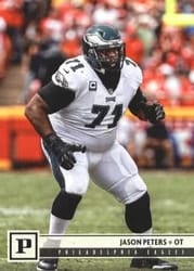 2018 Panini Base Set Jason Peters #245 card