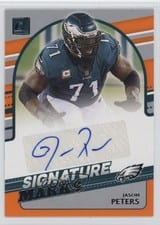 2021 Donruss Signature Marks Jason Peters #SM13 card