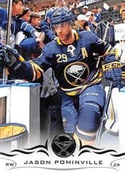 2018-19 Upper Deck Base Set Jason Pominville #24 card