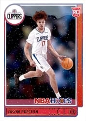 2021-22 Hoops Winter Base Set Jason Preston #242 card