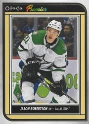 2022-23 O-Pee-Chee OPC Premier Jason Robertson #P-15 card