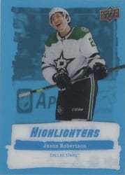 2022-23 Upper Deck Highlighters Jason Robertson #HL-4 card