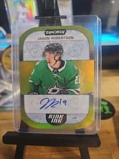 2022-23 Upper Deck Synergy Rink Ink Jason Robertson #RI-JR card