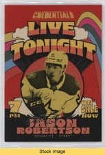 2023-24 Upper Deck Credentials Live, Tonight Jason Robertson #LT-10 card