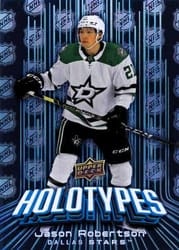 2024-25 Upper Deck Holotypes Jason Robertson #HT-15 card
