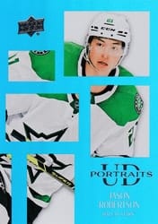 2024-25 Upper Deck UD Portraits Jason Robertson #P-29 card