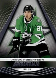 2025-26 Upper Deck Credentials Base Set Jason Robertson #21 card