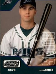 2002 Upper Deck 40-Man Base Set Jason Smith #128 card