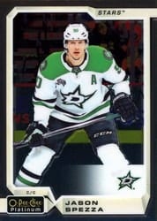 2018-19 O-Pee-Chee Platinum Base Set Jason Spezza #101 card