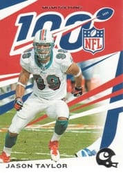 2019 Panini Chronicles Base Set Jason Taylor #56 card