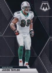 2020 Panini Mosaic Base Set Jason Taylor #126 card