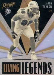 2021 Panini Prestige Living Legends Jason Taylor #LL-17 card
