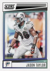 2022 Score Base Set Jason Taylor #279 card