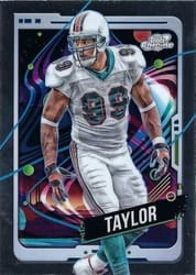 2024 Topps Chrome Cosmic Base Set Jason Taylor #55 card