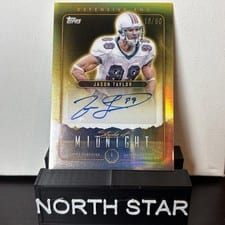 2024 Topps Midnight Stroke of Midnight Autographs Jason Taylor #SMA-JTA card