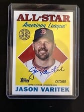 2023 Topps 1988 Topps Baseball All-Star Autographs Jason Varitek #88ASA-JVA card