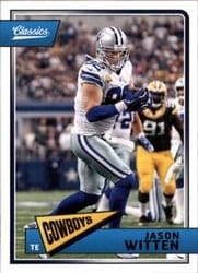 2018 Panini Classics Base Set Jason Witten #29 card